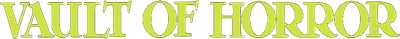 The Vault of Horror Logo