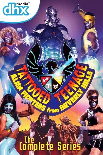 Tattooed Teenage Alien Fighters from Beverly Hills TV Show Poster