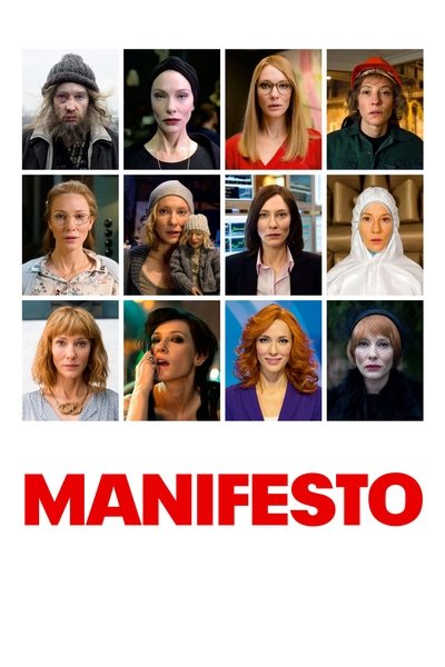 Poster for the movie Manifesto