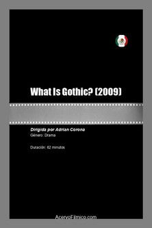 Poster do Filme What Is Gothic?
