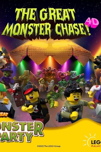 movie poster for LEGO: The Great Monster Chase