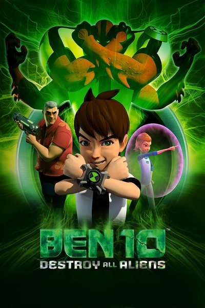 Poster for the movie Ben 10: Destroy All Aliens