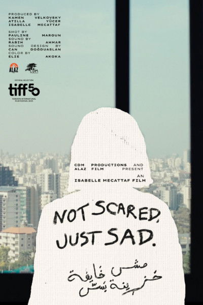 Poster do Filme Not Scared, Just Sad