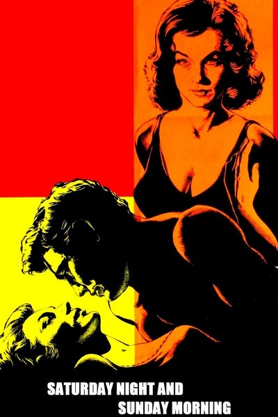 Poster for the movie Saturday Night and Sunday Morning