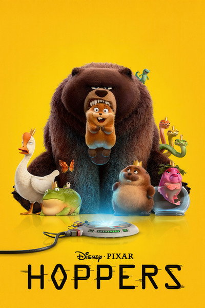 Download Hoppers (2026) HDRip [Hindi (LiNE) & English] 1080p 720p & 480p Dual Audio [x264/HEVC] | Full Movie (2026) Full Movie Free HD 1080p 720p 480p — Animation, Adventure, Comedy, Family, Sci-Fi