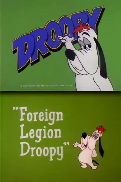 movie poster for Foreign Legion Droopy