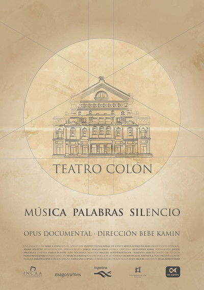 Poster do Filme Teatro Colón: Música Palabras Silencio
