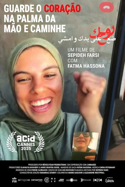 Poster do Filme Guarde o Coração na Palma da Mão e Caminhe