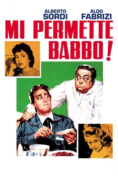 Poster for the movie Mi permette babbo!