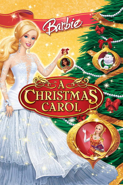 Poster for the movie Barbie in 'A Christmas Carol'