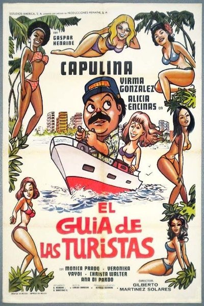 El guía de las turistas poster El guía de las turistas