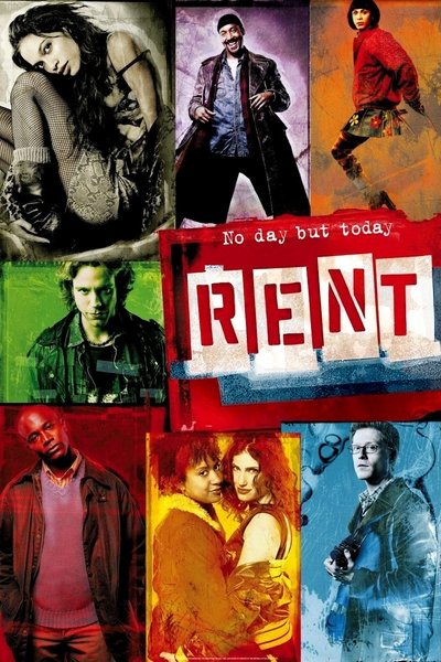 Poster for the movie Rent