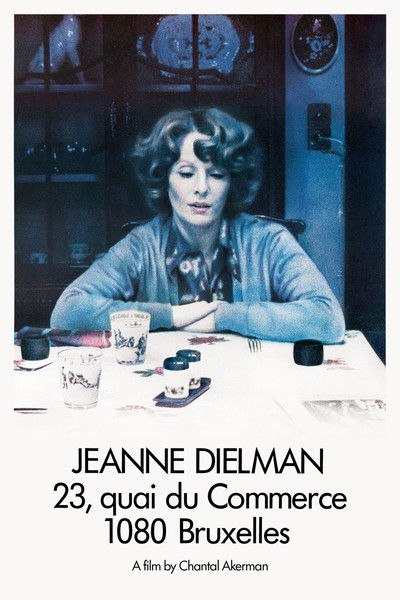 movie poster for Jeanne Dielman, 23, quai du Commerce, 1080 Bruxelles
