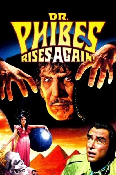 Poster for the movie Dr. Phibes Rises Again