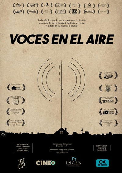Poster do Filme Voces en el aire