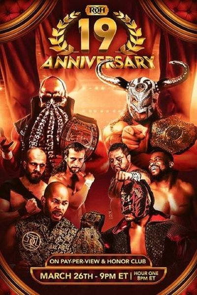 Poster for the movie ROH: 19th Anniversary