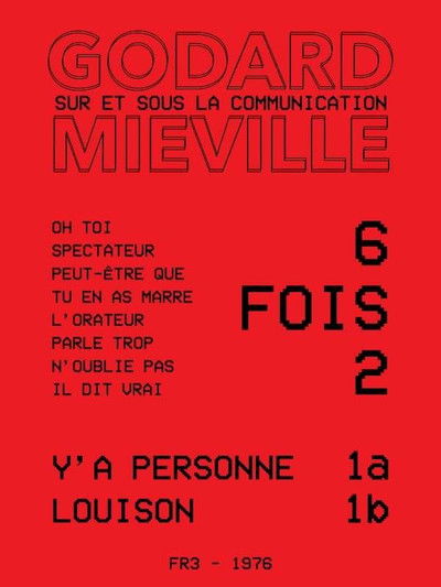 Six fois deux/Sur et sous la communication 1a & 1b : Y'a personne & Louison