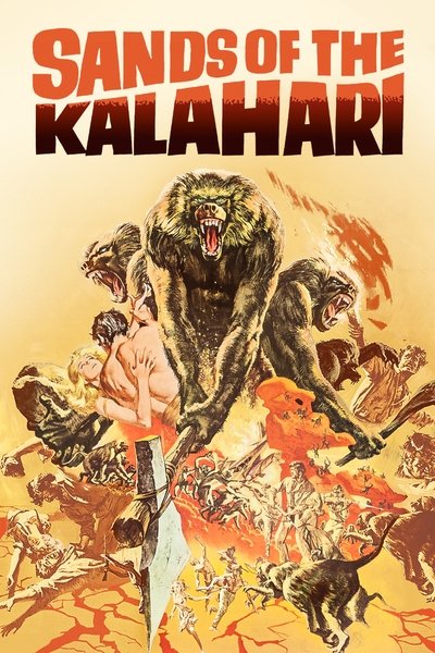 Poster for the movie Sands of the Kalahari