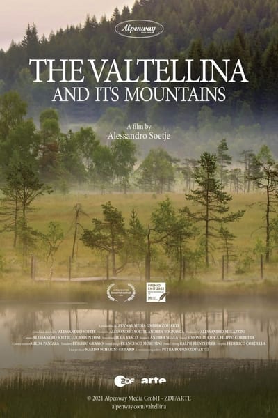 poster Italie : Les montagnes de la Valteline