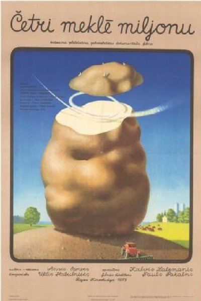 Poster do Filme Četri meklē miljonu