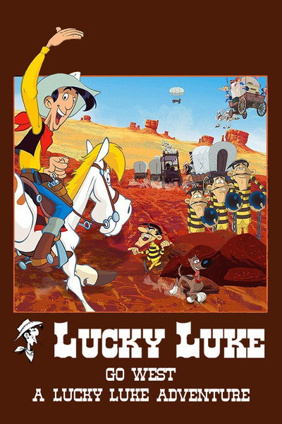 Poster do Filme Todos ao Oeste! Uma Aventura de Lucky Luke