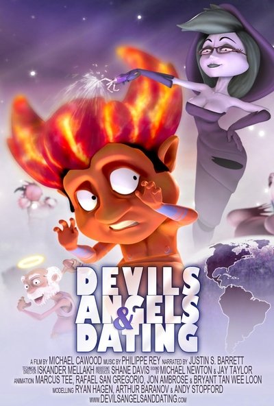 Poster for the movie Devils, Angels & Dating