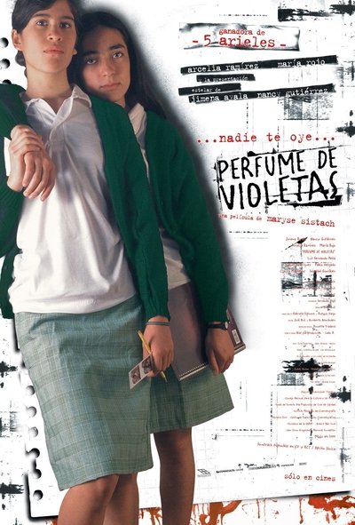 Poster for the movie Nadie te oye: perfume de violetas