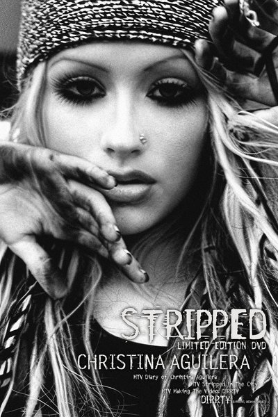 Poster for the movie Christina Aguilera: Stripped