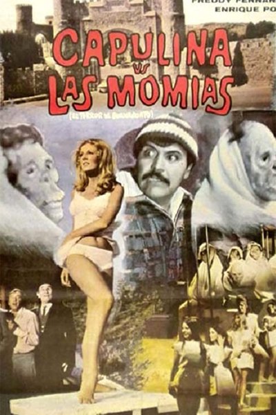 Poster for the movie Capulina vs. the Mummies