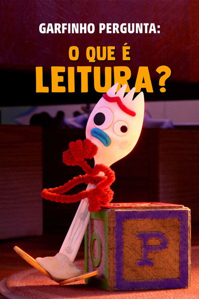 Poster do Filme Garfinho Pergunta: O Que é Leitura?