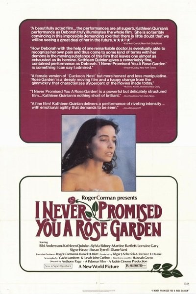 Poster for the movie I Never Promised You a Rose Garden
