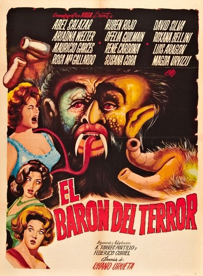 El barón del terror poster El barón del terror