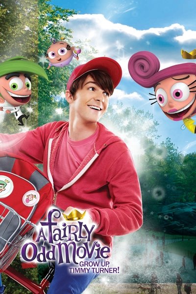 Poster for the movie A Fairly Odd Movie: Grow Up, Timmy Turner!