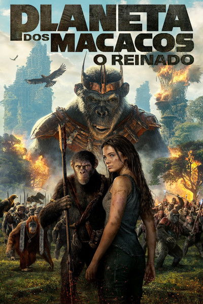 Poster do Filme Planeta dos Macacos: O Reinado