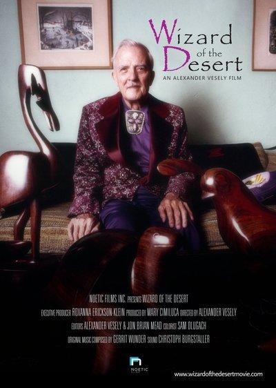 Poster for the movie Wizard of the Desert: An Alexander Vesely Film