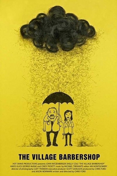 Poster for the movie The Village Barbershop