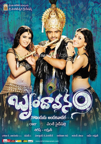 Brindavanam (The Super Khiladi) (2010) BluRay [Dual Audio] [Hindi ORG DD 2.0 – Telugu] 1080p | 720p | HEVC | 480p [x264|x265] Esubs