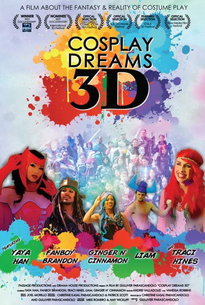 movie poster for Cosplay Dreams 3D
