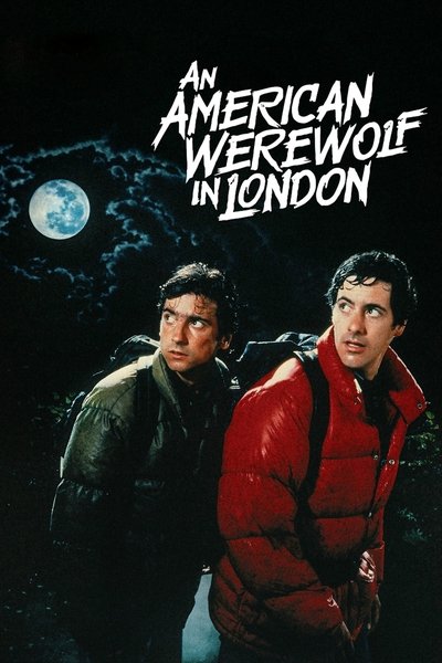 Poster for the movie An American Werewolf in London