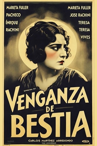 Poster do Filme Venganza de bestia