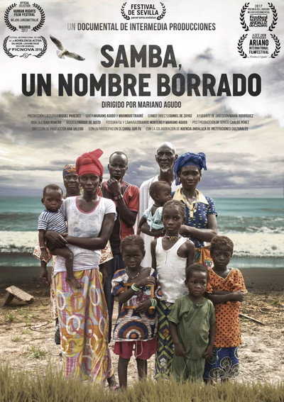Poster do Filme Samba, un nombre borrado