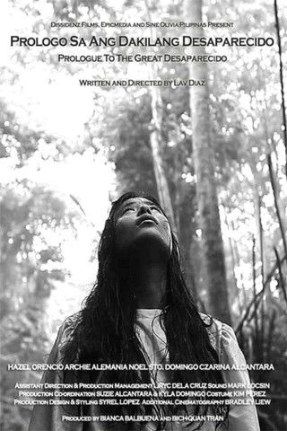 Poster do Filme Prólogo ao Grande Desaparecido