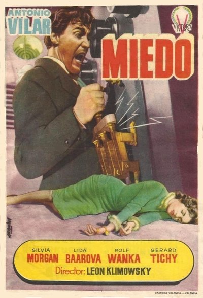 movie poster for Miedo
