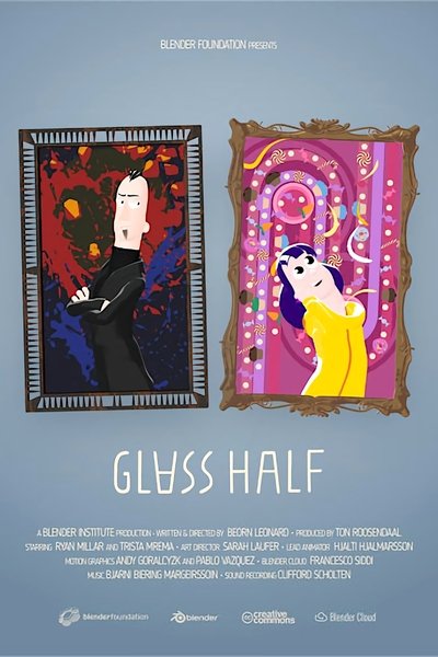 poster Glass Half