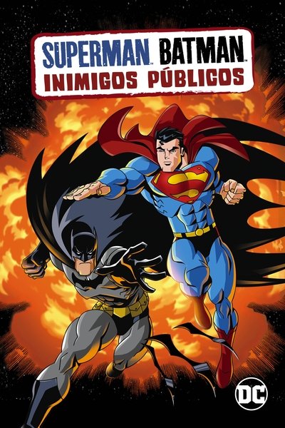 Poster do Filme Superman & Batman: Inimigos Públicos