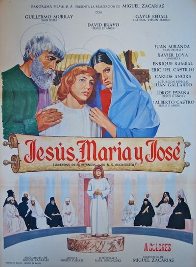 poster Jesús, María y José