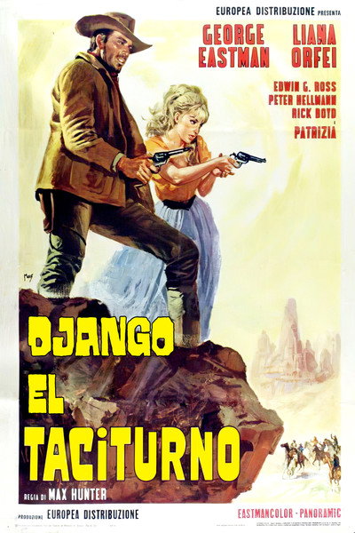 poster Django el taciturno