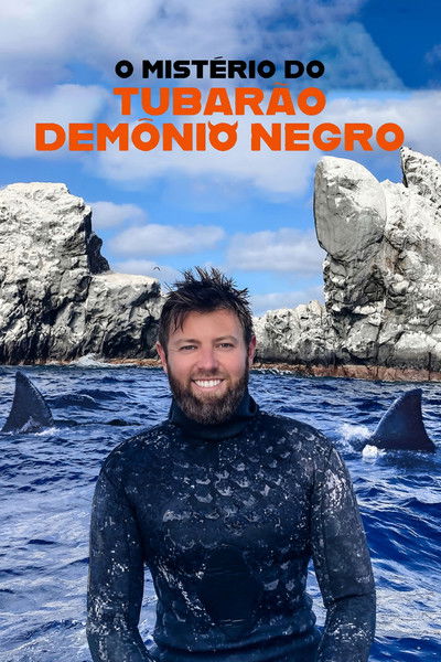 Poster do Filme O Mistério do Tubarão Demônio Negro