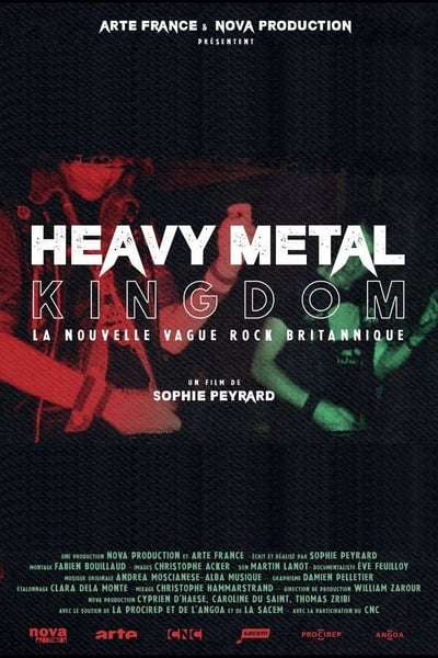 poster Heavy Metal Kingdom - La nouvelle vague rock britannique