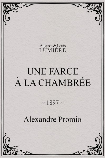 Poster do Filme Une farce à la chambrée